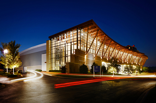 Exterior shot of the Branson Convention Center